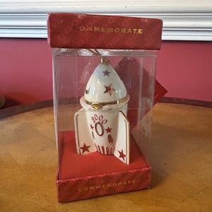 Lenox Rocket Box commemorative 2000 ornament NWT